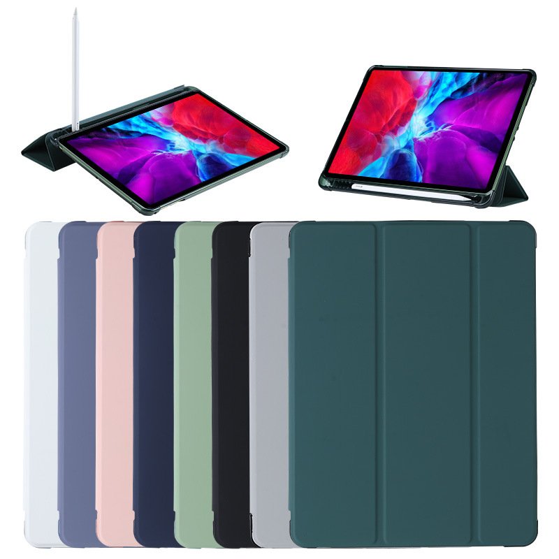 kickstand soft shockproof silicone case for ipad pro 11 inch case for ipad 9th generation case