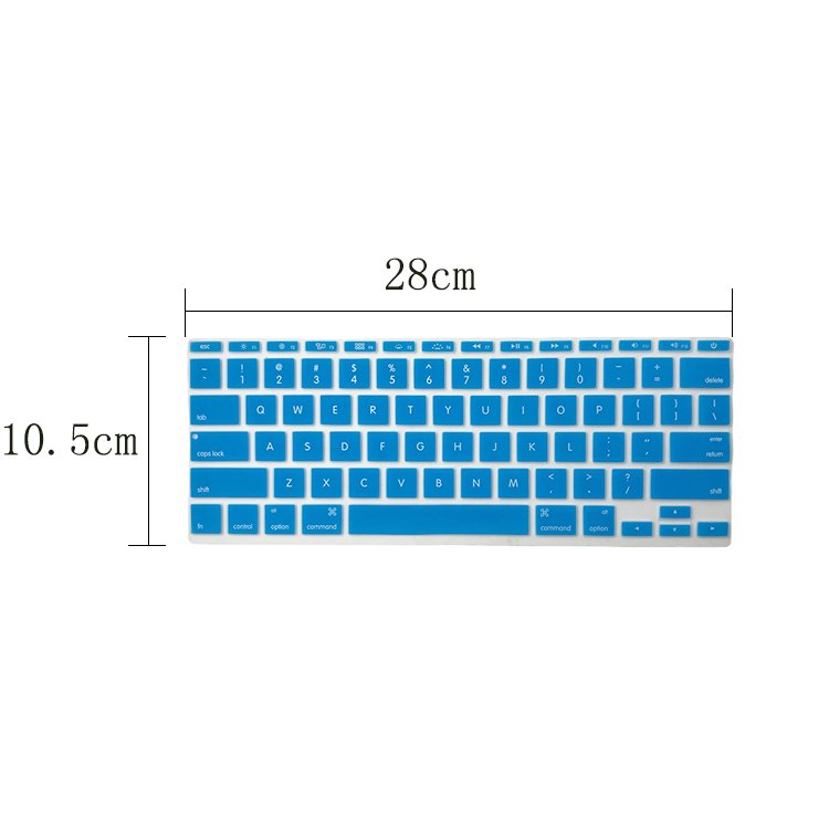 MHC Hot Selling Customized Sizes 14 Inch 16 Inch Silicone Keyboard Cover for Laptop
