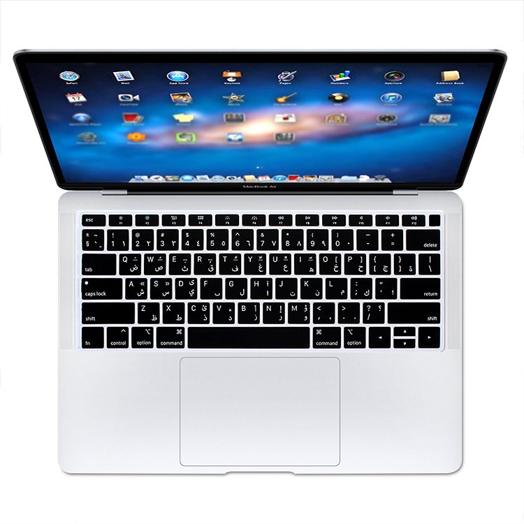 Silicone Protect Laptop Keyboard Arabic Keyboard Covers For MacBook Air Pro 13 inch A1932