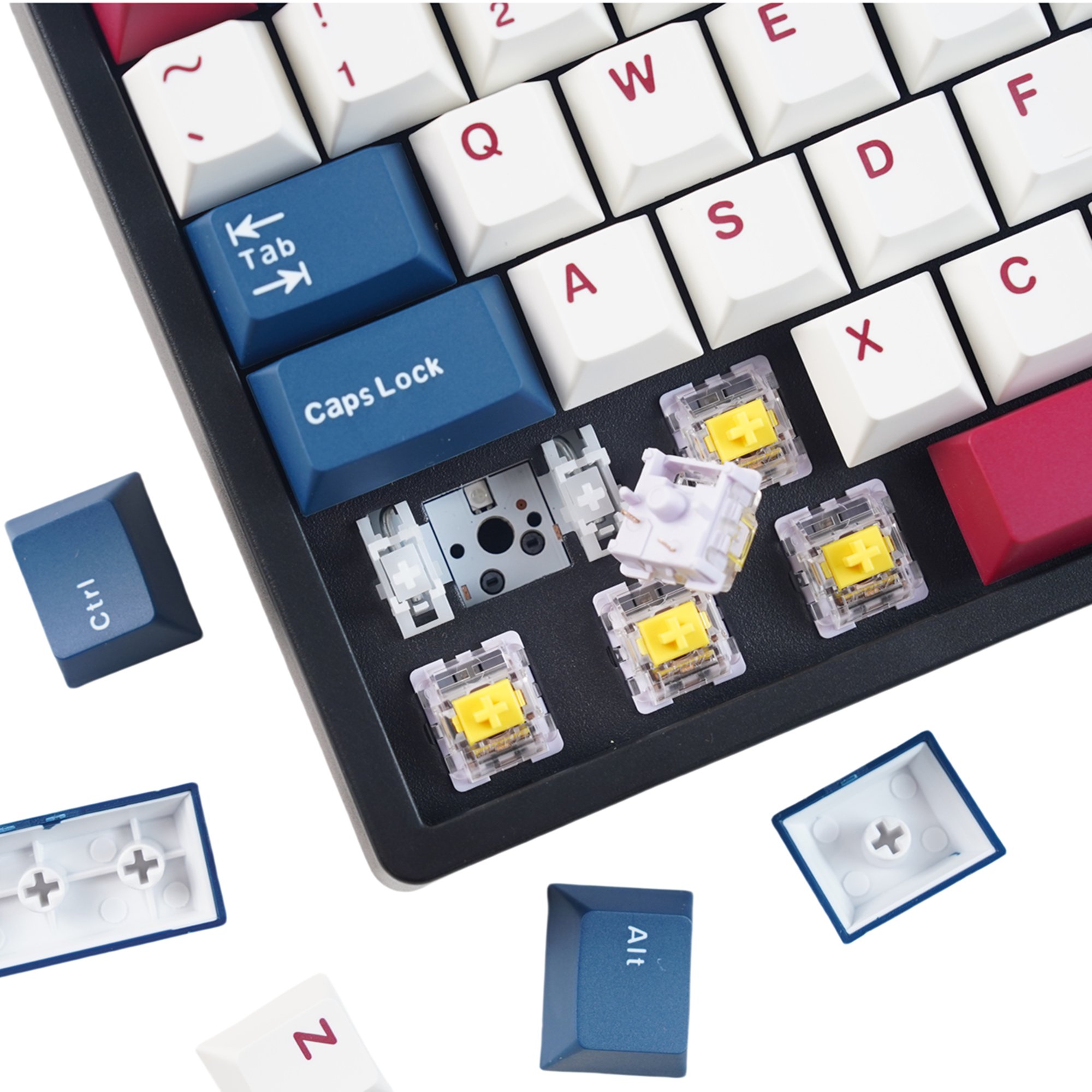 Mathew Tech KC84 Gaming Mechanical Keyboard 84 Keys Programmable Bluetooth Wireless Custom Mechanical Keyboard RGB Hot Swappable