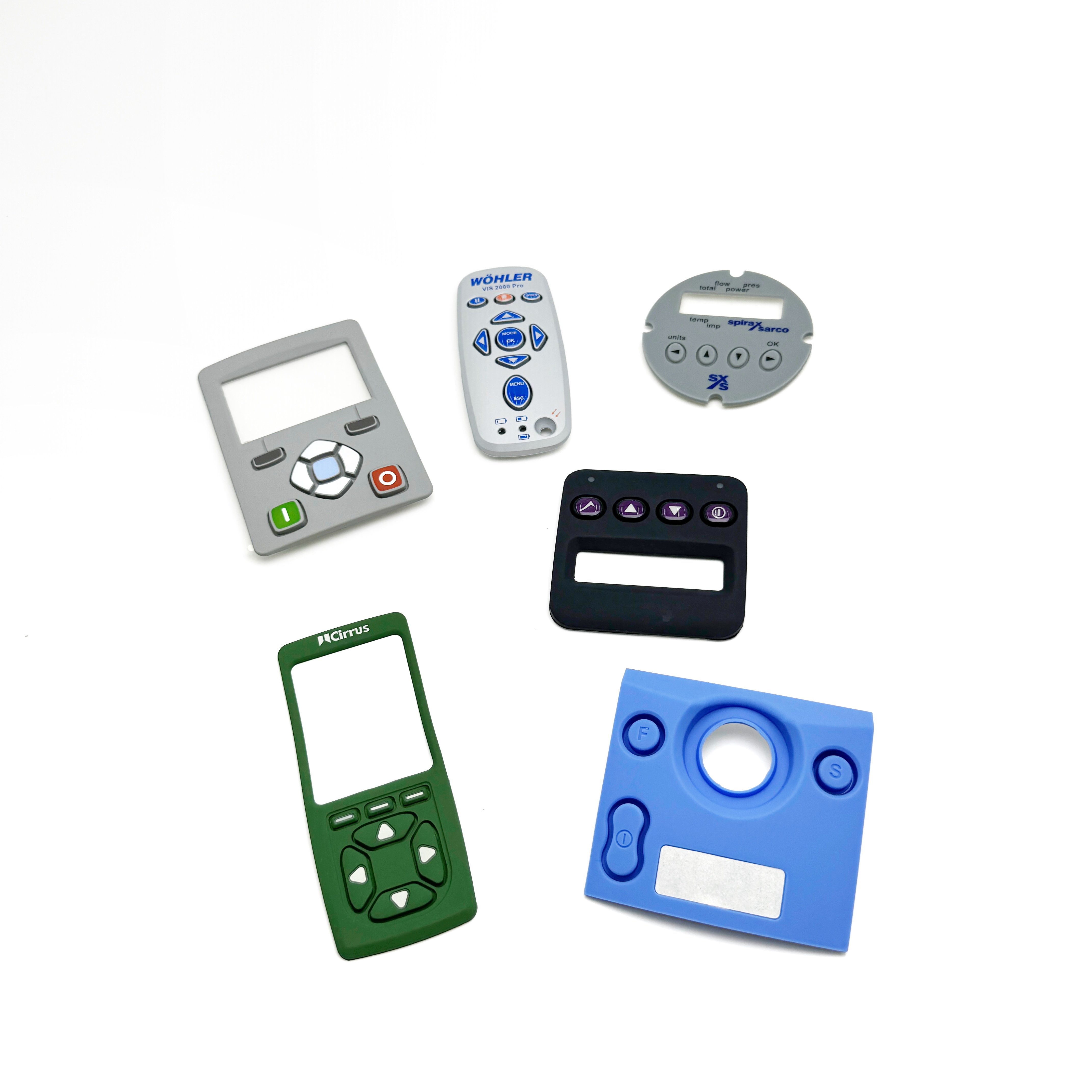 OEM ODM.Custom silicone buttons keypads , for communication equipment, electronic remote control custom mould molding services