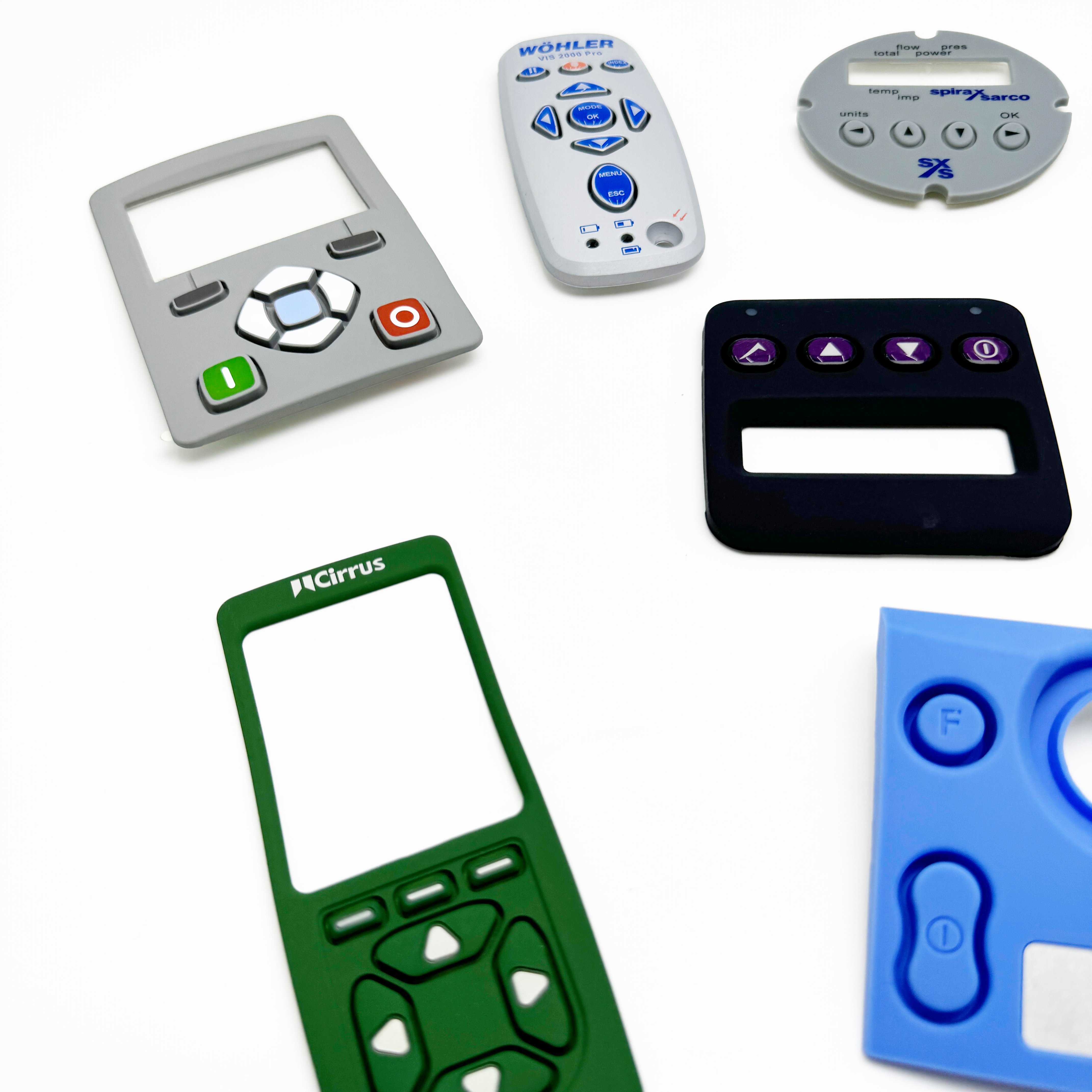 OEM ODM.Custom silicone buttons keypads , for communication equipment, electronic remote control custom mould molding services