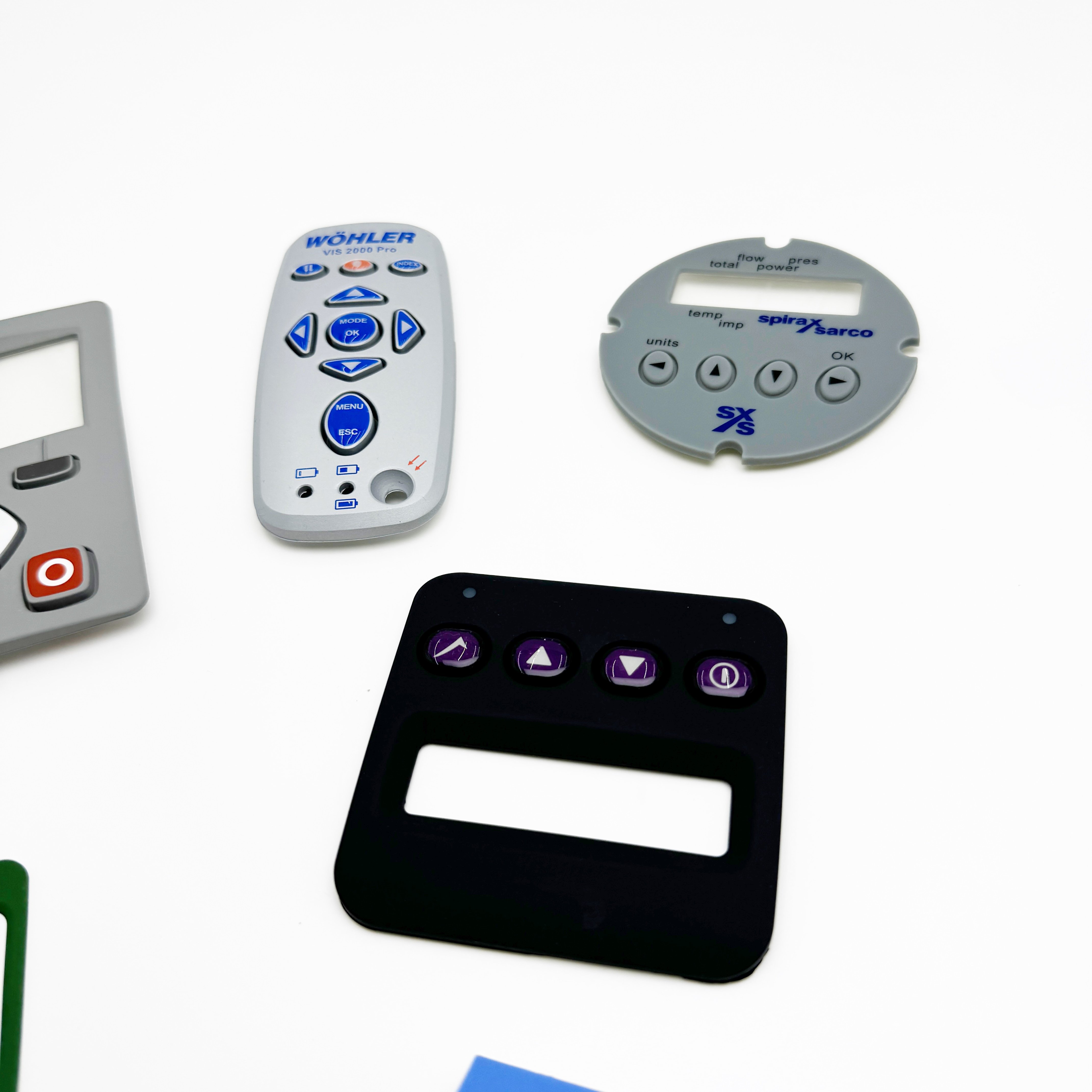 OEM ODM.Custom silicone buttons keypads , for communication equipment, electronic remote control custom mould molding services