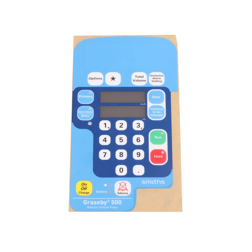 Embossing Button Membrane Panel Label Overlays Graphic Overlay For Fire Alarm Systems membrane Panels