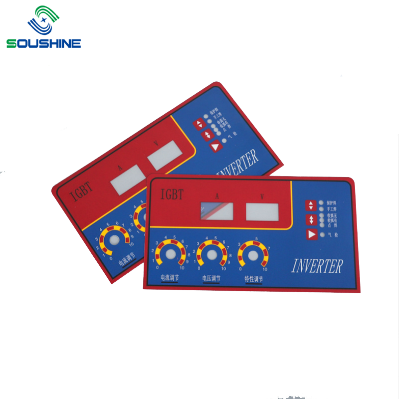 Embossing Button Membrane Panel Label Overlays Graphic Overlay For Fire Alarm Systems membrane Panels