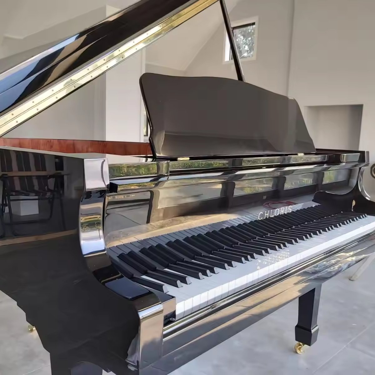Factory Price Black Baby Grand Keyboard Piano with Best Quality HG-152E 88 Keys