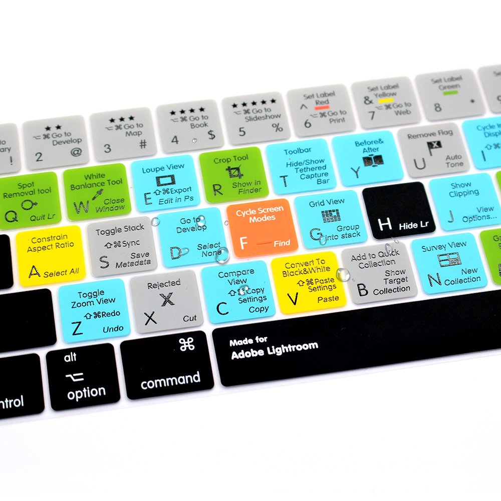 Shortcuts Keyboard Cover Waterproof Keyboard Protector Function Key For macbook pro 13 touch bar a1707 a1706 us keyboard