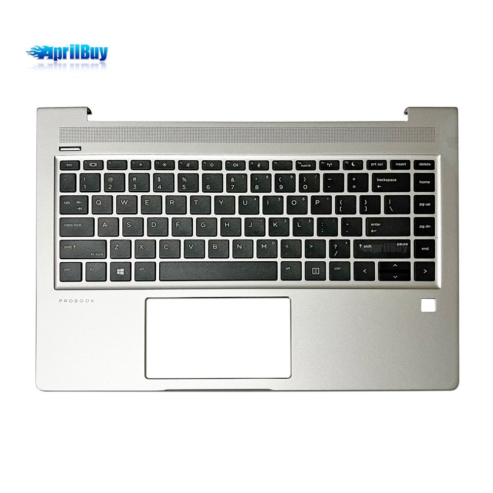 L65225-001For HP Probook 440 G6 440 G7 14 G3 Silver Top cover keyboard Upper Palmrest Keyboard