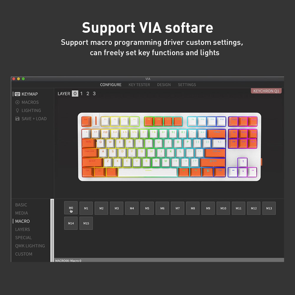 Factory manufacturer Mechanical keyboard BT+2.4G+USB portable RGB backlight wireless gaming keyboards LED backlit Support VIA