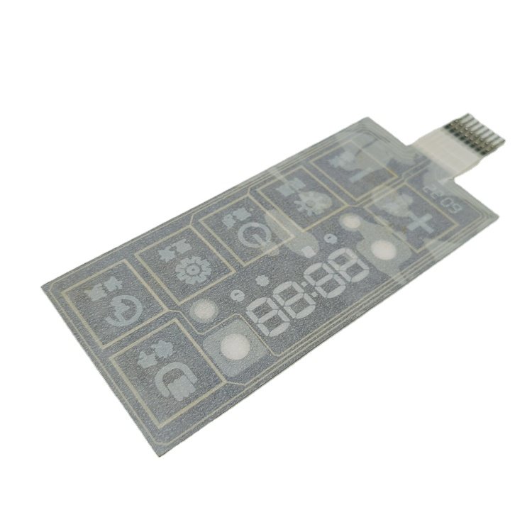 Custom design polyester membrane keyboard membrane switch membrane keypad touch switch panel for home appliance applications