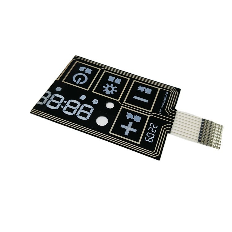 Custom design polyester membrane keyboard membrane switch membrane keypad touch switch panel for home appliance applications
