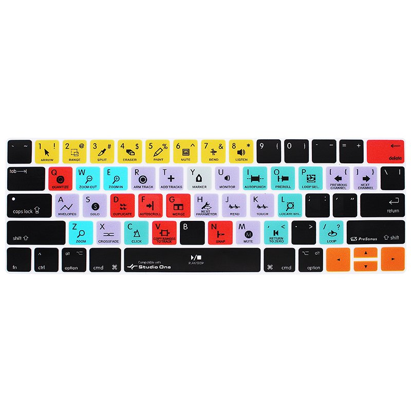 Function Shortcuts keys Silicone Keyboard Cover Protector for Macbook Pro Air 13 14 15 16 A2681 A2442