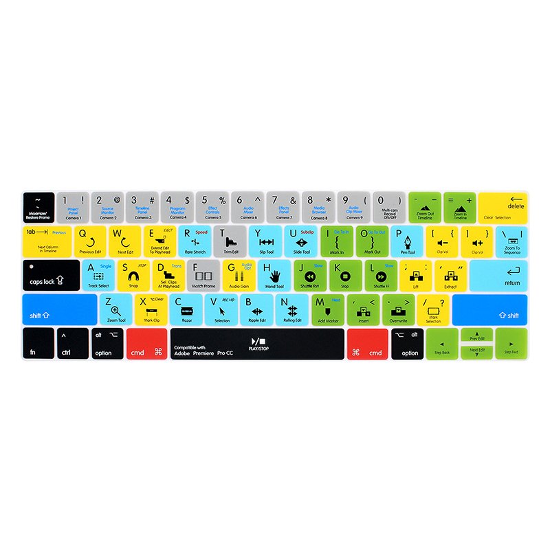 Function Shortcuts keys Silicone Keyboard Cover Protector for Macbook Pro Air 13 14 15 16 A2681 A2442