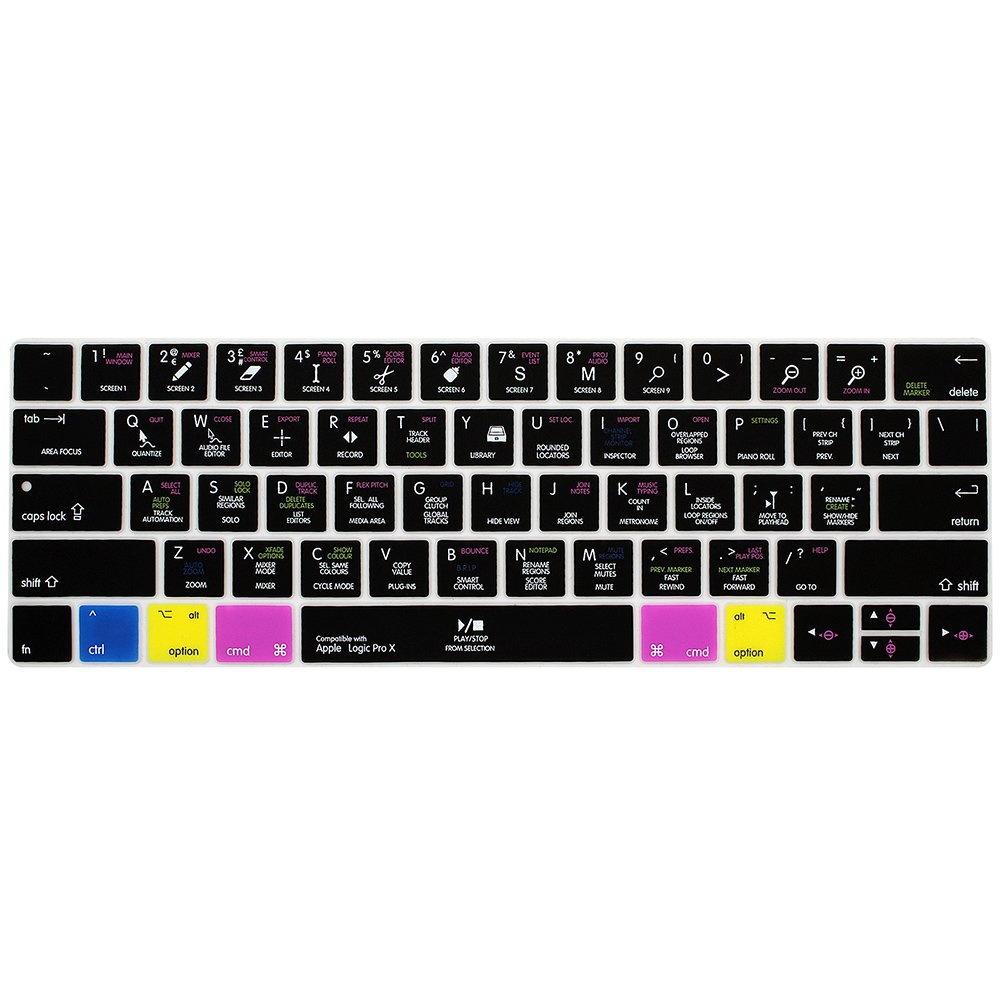 Function Shortcuts keys Silicone Keyboard Cover Protector for Macbook Pro Air 13 14 15 16 A2681 A2442