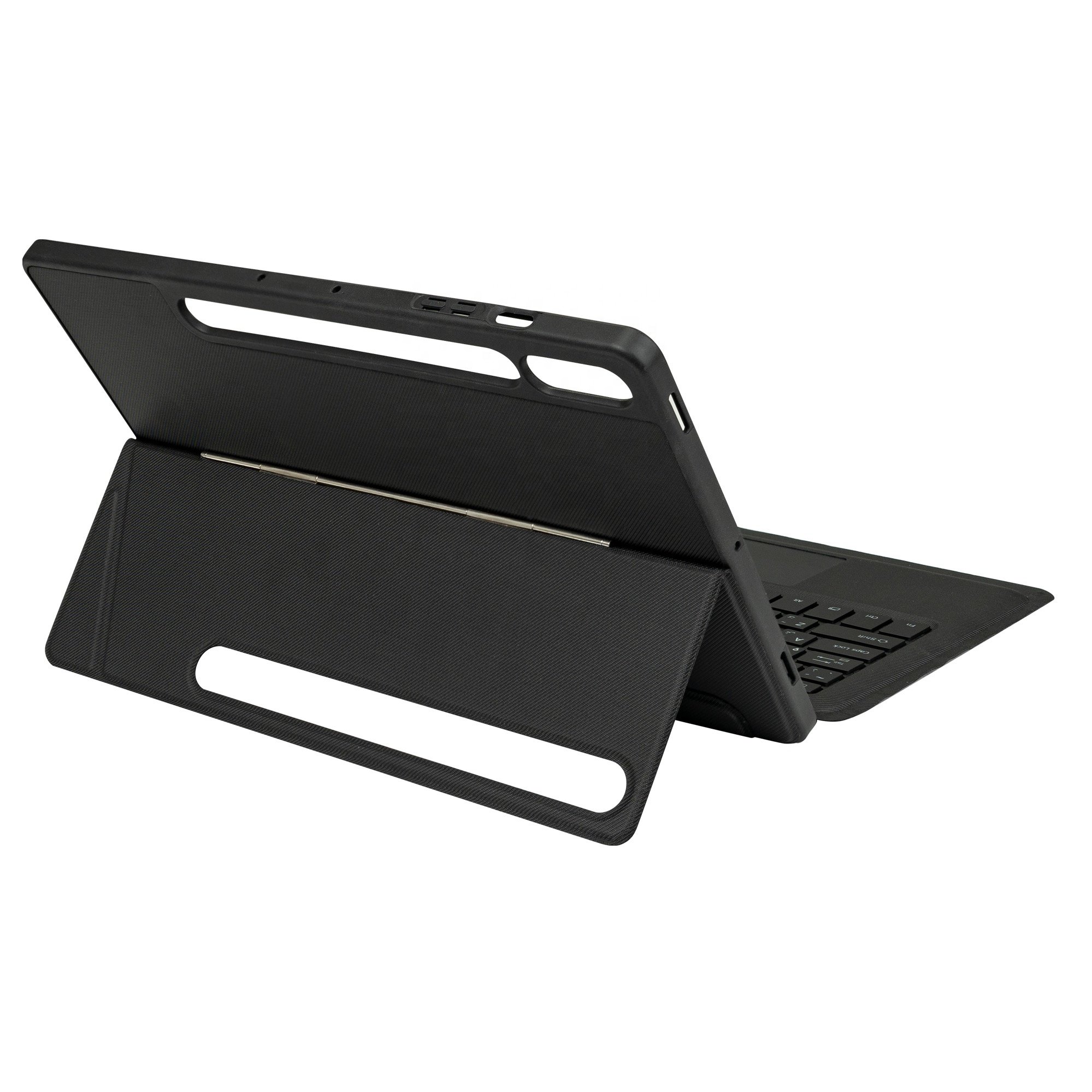 Factory Wholesale Detachable Bluetooth Keyboard Case for 11'' Samsung Tab S9 81 Keys USB-C Port and Hinge Kickstand 7RGB Backlit
