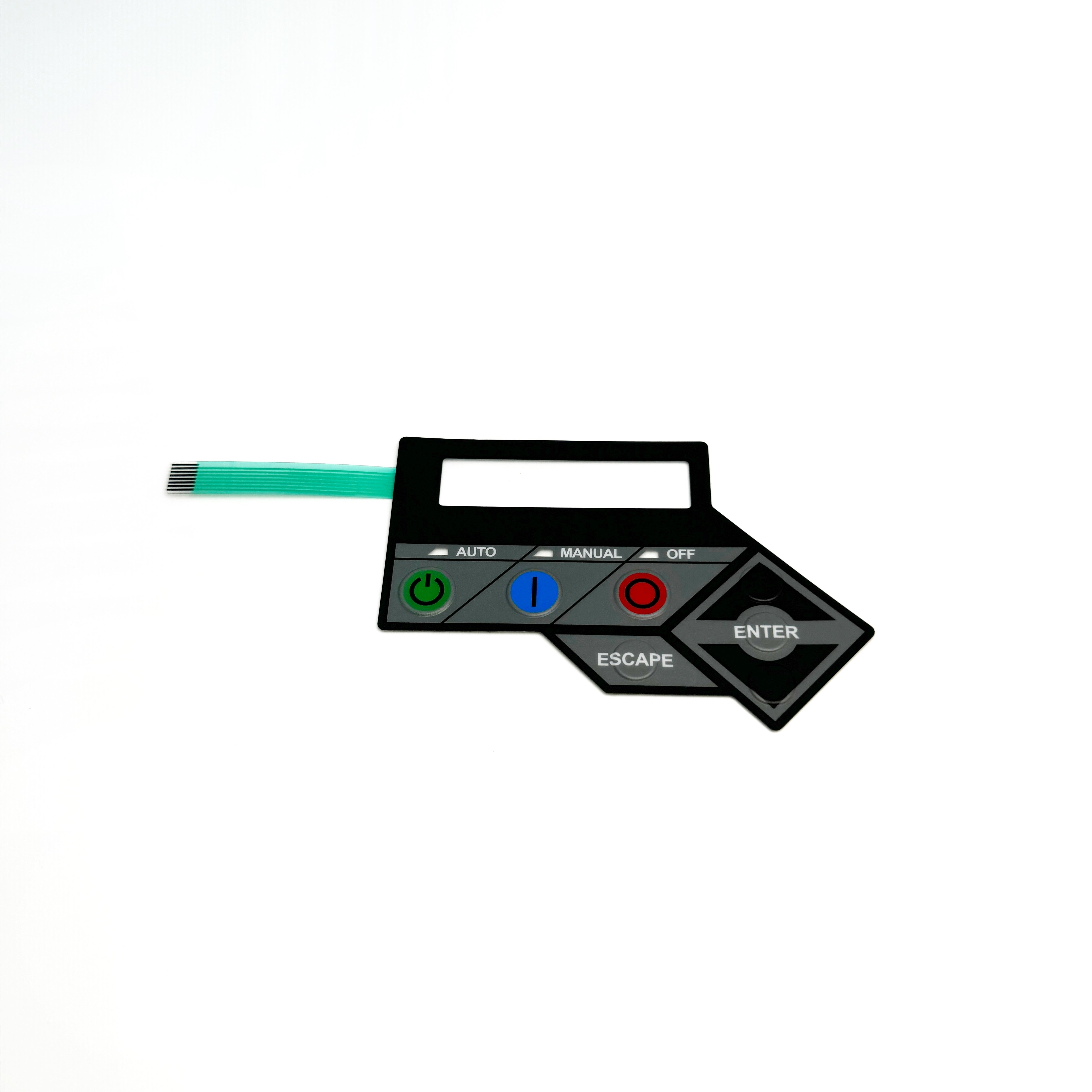 OEM ODM Professional Custom Membrane Switch Keyboards Medical Equipment Advanced Radium Engraving Technology Silicone Keypad