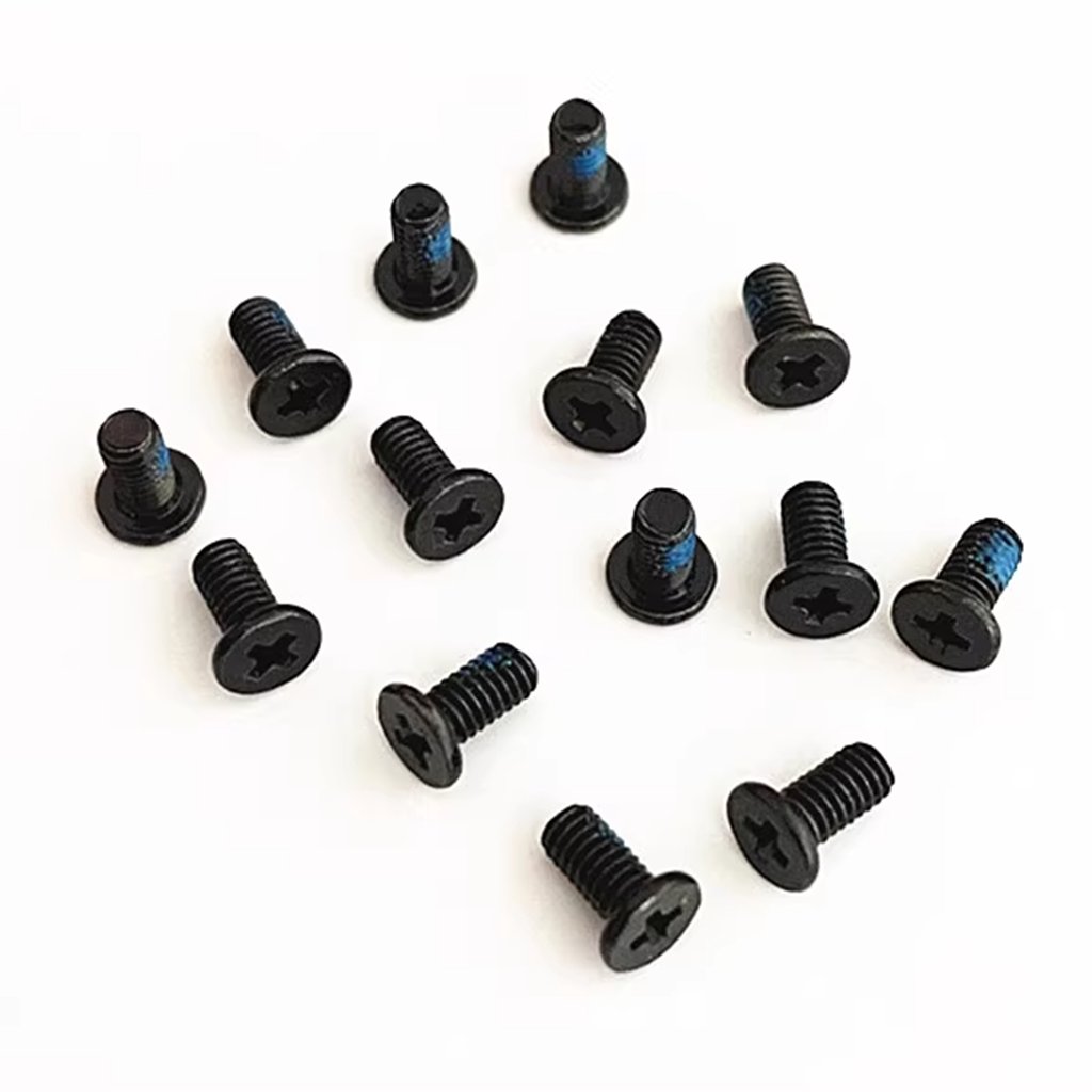 M2.5*5 mm laptop Screw Black zinc plated dispense lock computer Screws M2.5 mm bottom case keyboard lcd back cover screw