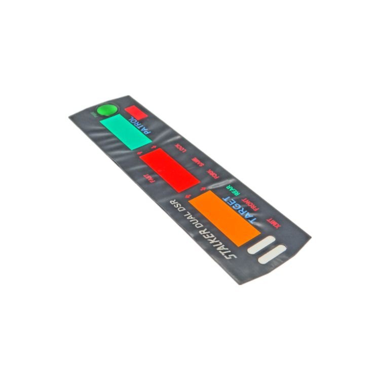 New Style Hot Selling Flat-key Push Button Membrane Overlay Switch Panel Keyboard