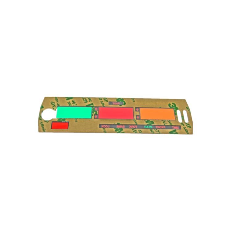 New Style Hot Selling Flat-key Push Button Membrane Overlay Switch Panel Keyboard
