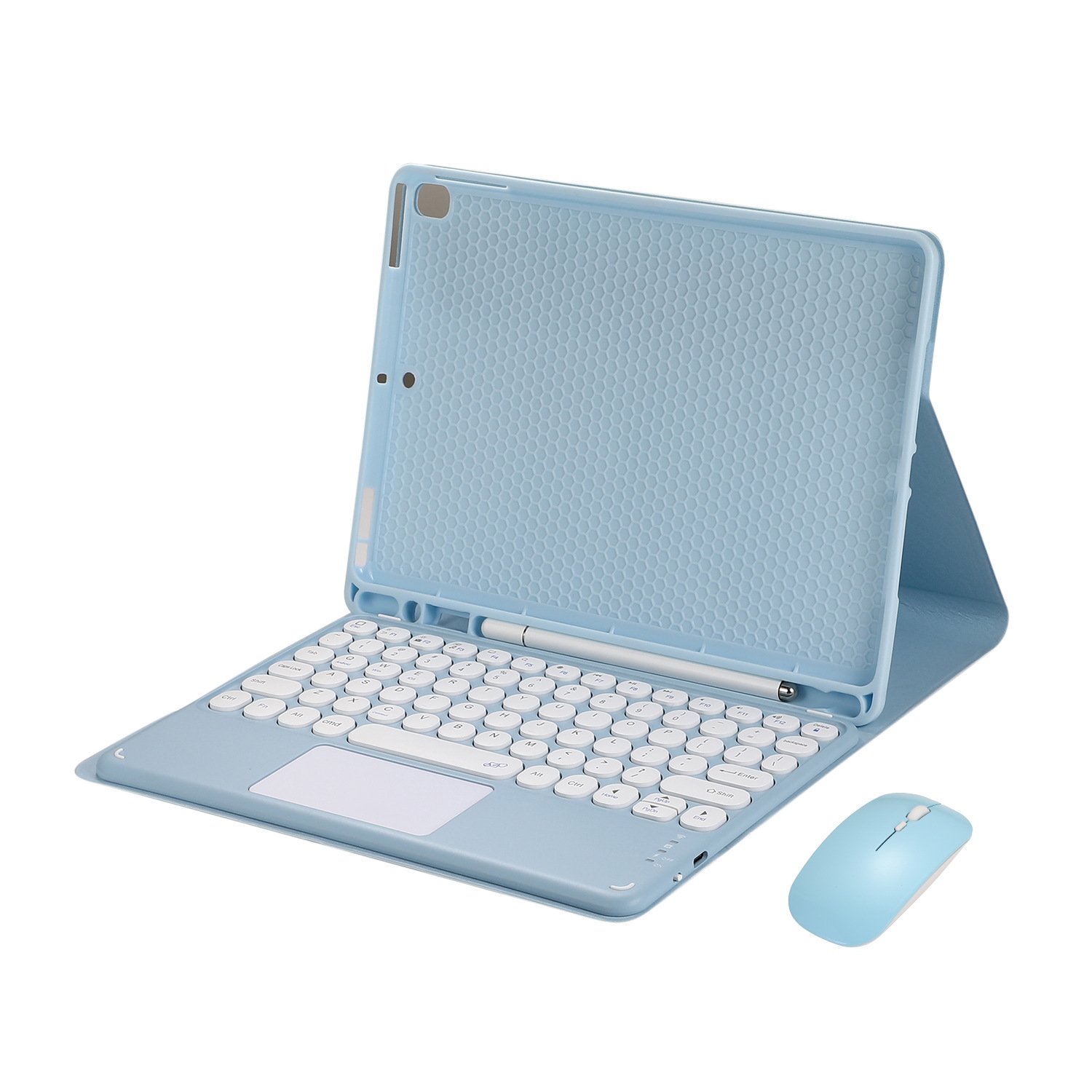 Tablet case For iPad 11 Pro case with Keyboard Soft Silicone For iPad Pro 11 inch with Pencil Holder