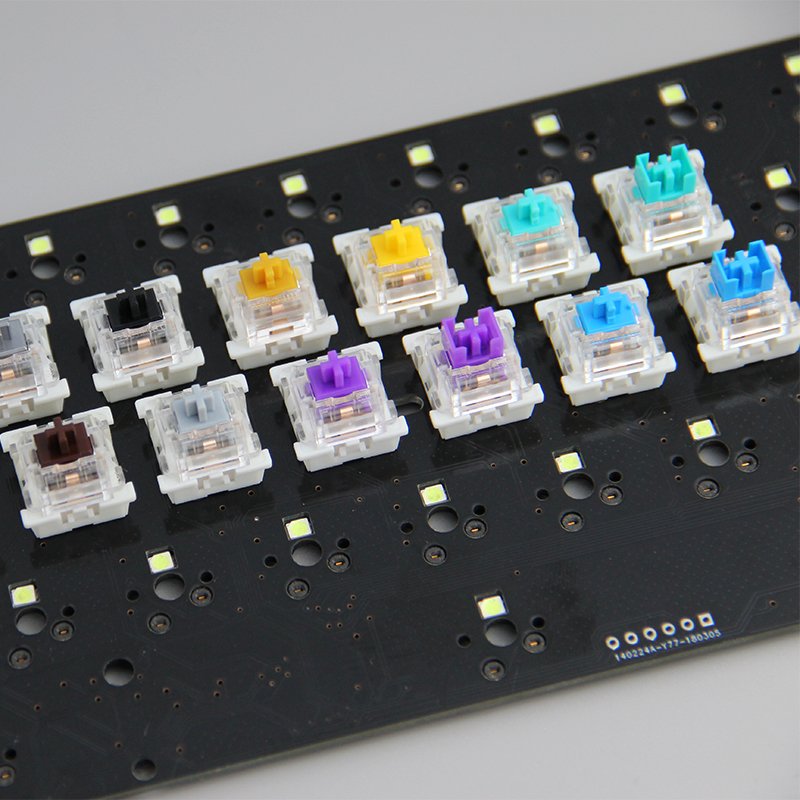 New arrivals Outemu 3 Pin Mechanical Keyboard Gaming Switch Tester SMD MX Compatible Black Red Linear Tactile Silent Switch