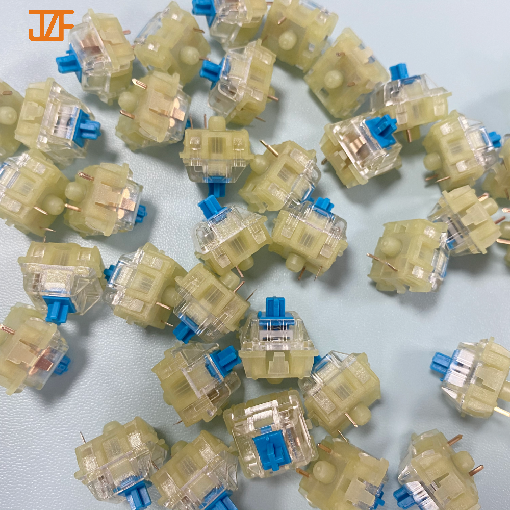 Custom 100Pieces Blue Switches Cherry MX Stem 3 Pin Switches For Gaming Keyboards Test Key Hot Swap