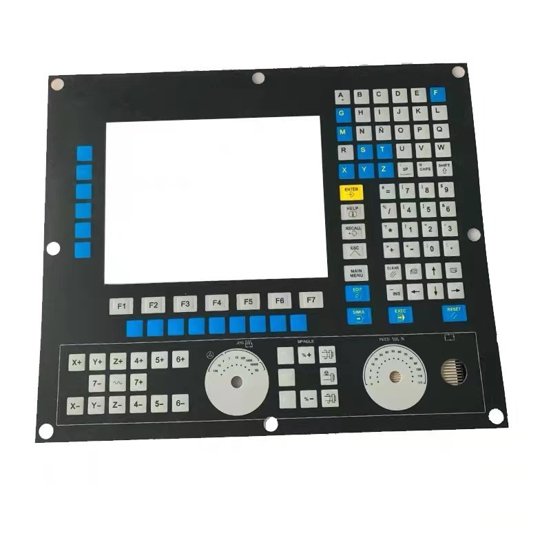 High Quality Material Polycarbonate Overlay Medical Devices Machine Cover Keyboard Sticker