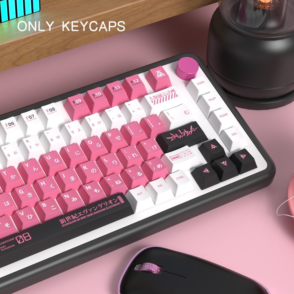 Russian/Spanish/Germany/French/Japanese/Portuguese UK layout Keycaps Cherry profile PBT Dye Sub keycap for mechanical keyboards