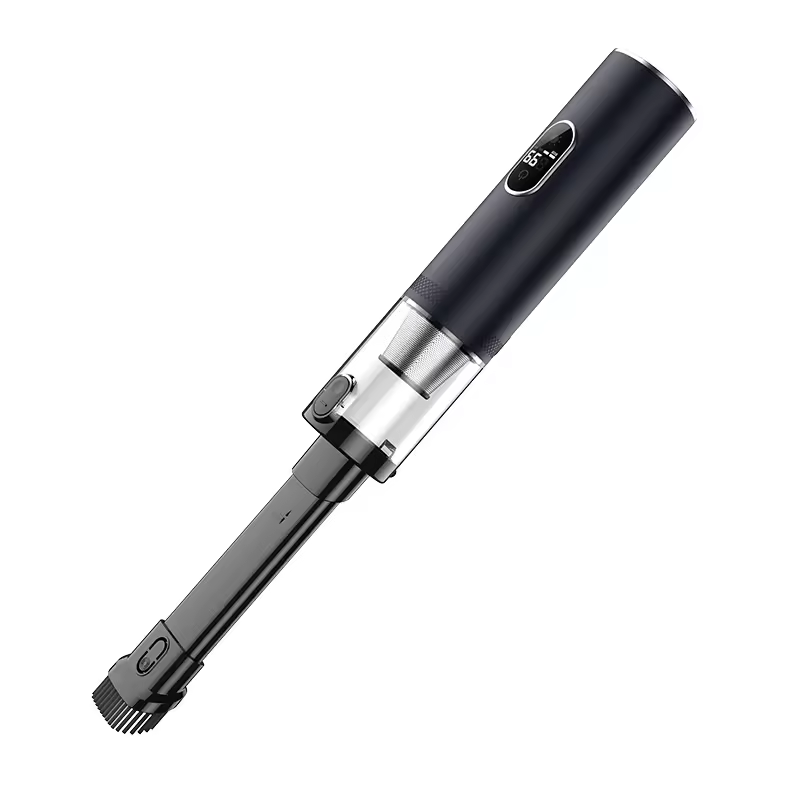 In stock High-Power Handheld Car Vacuum Cleaner with 14000pa Suction Metal cover LED for Car Home Outdoor Pet Cleaning