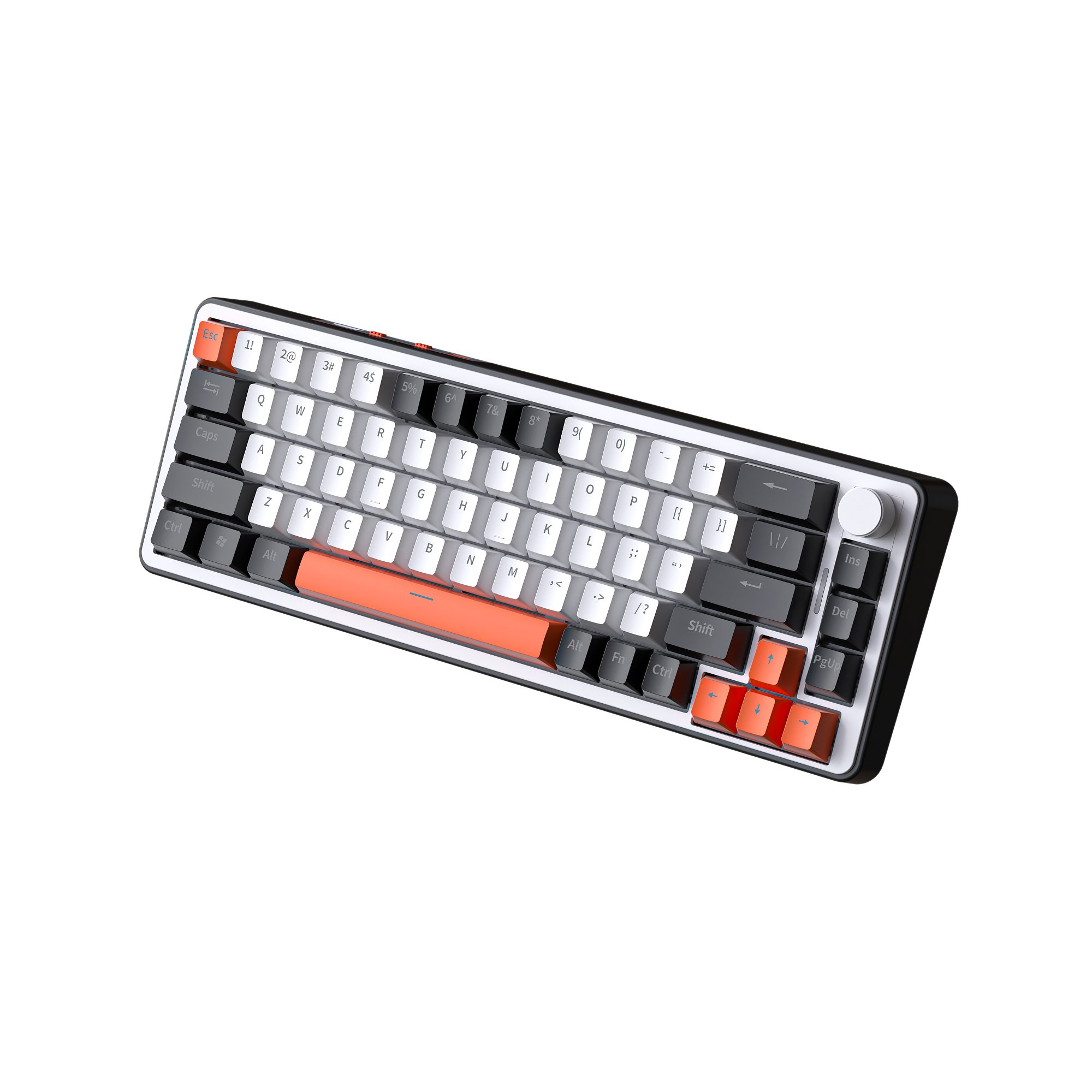 G68 Gasket hot swap Programmable Keyboard For Office Mini Gaming Mechanical Keyboard 60 Percent Wireless Mechanical Keyboard