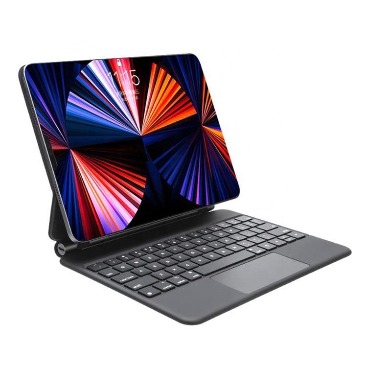 3-Wireless BT Smart Trackpad Keyboard for iPad Air 4/5 Case Keyboard Cover iPad 11 Pro 2021 Keyboard Cover Case
