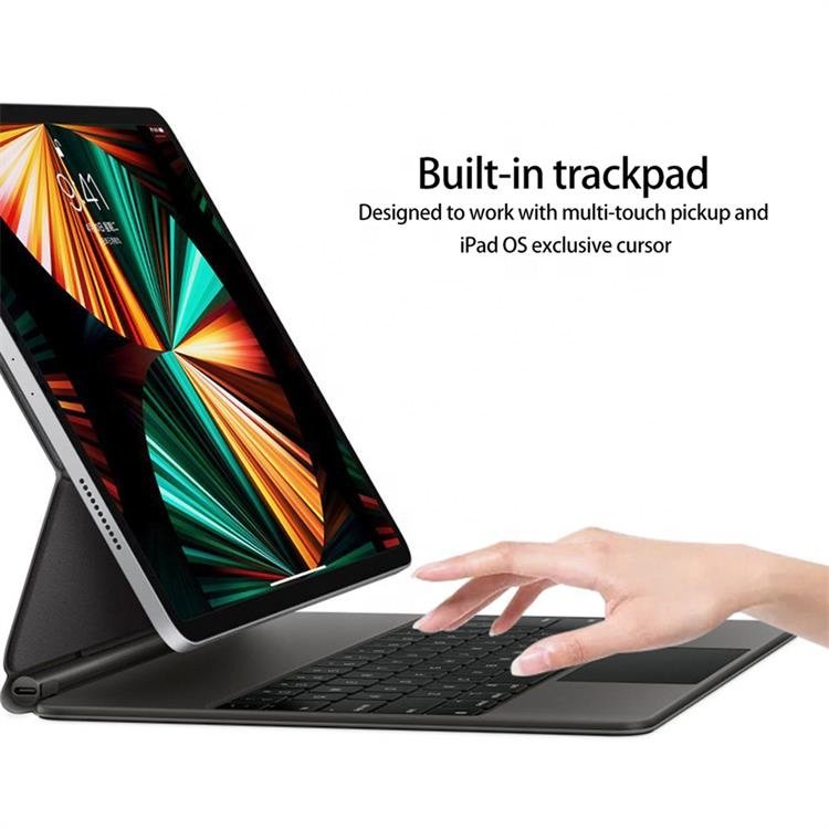 3-Wireless BT Smart Trackpad Keyboard for iPad Air 4/5 Case Keyboard Cover iPad 11 Pro 2021 Keyboard Cover Case