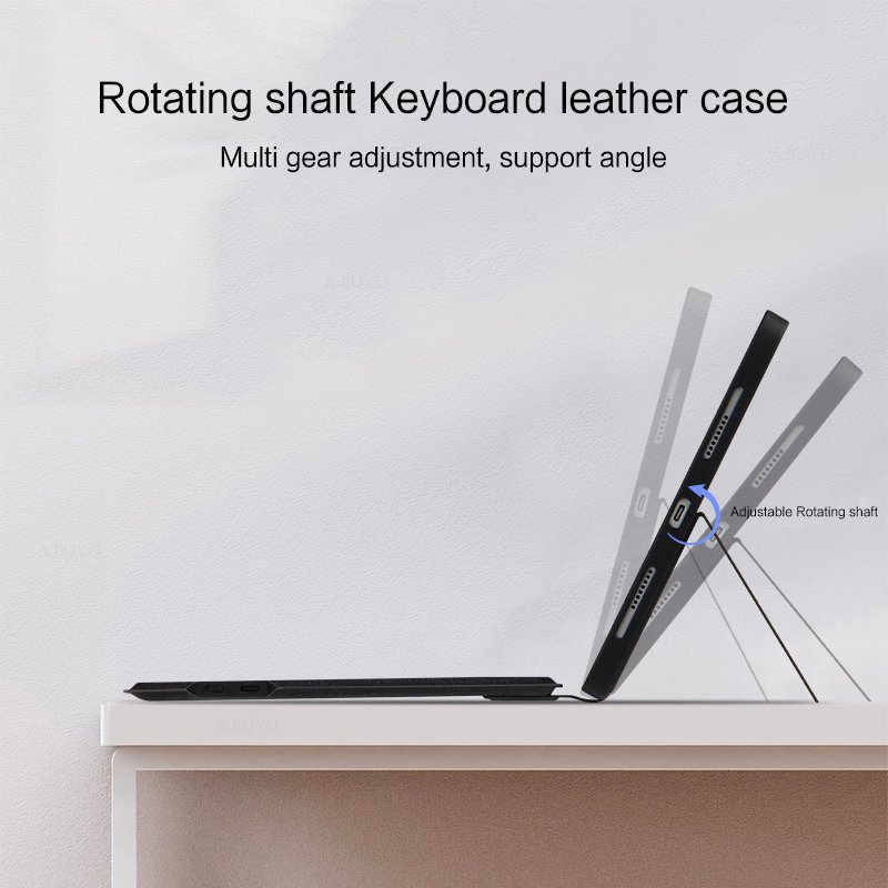 Backlit Touch Pad Keyboard Case for Ipad 10.9Black Wireless Keyboard with Touchpad Rechargeable Keyboard for iPad Pro/iPad Air