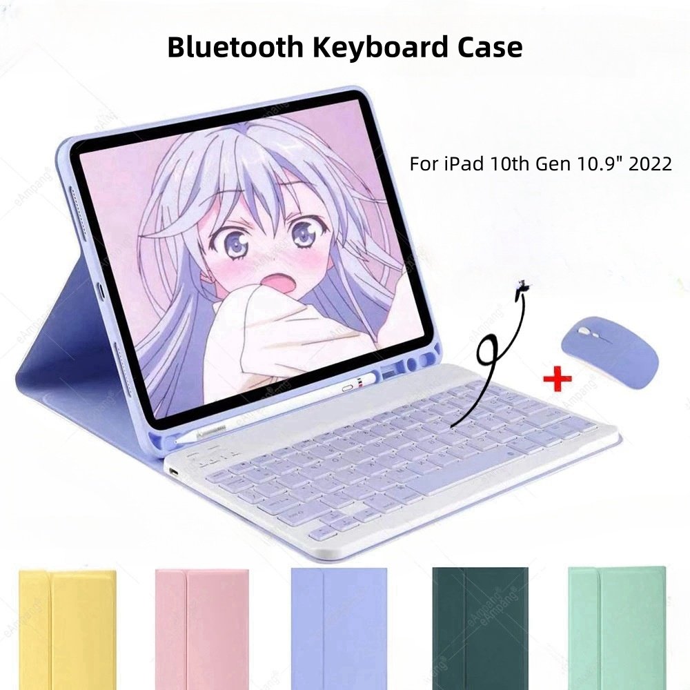 Portable Wireless Mini Teclado BT Keyboard Case for iPad 9.7\" Air 2/1 Inch Apple Magic Touch Pad Specific Features & Benefits