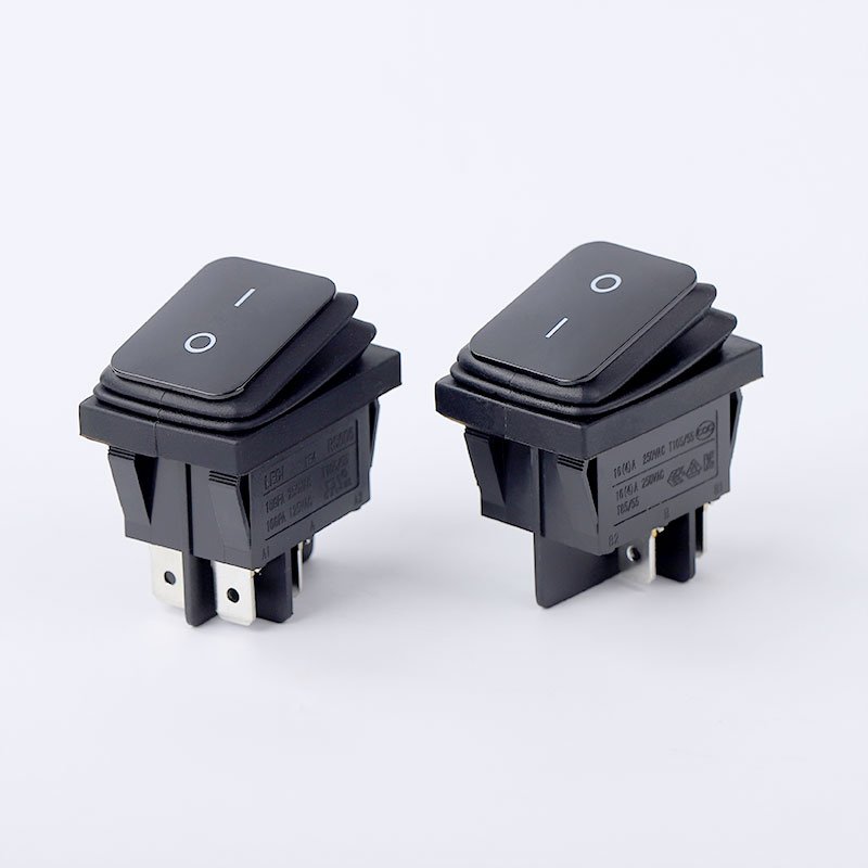 Manufacturer Supply Switch Rocker 16A 250V Ac Boat Switch 4Pin On Off Rocker Switch