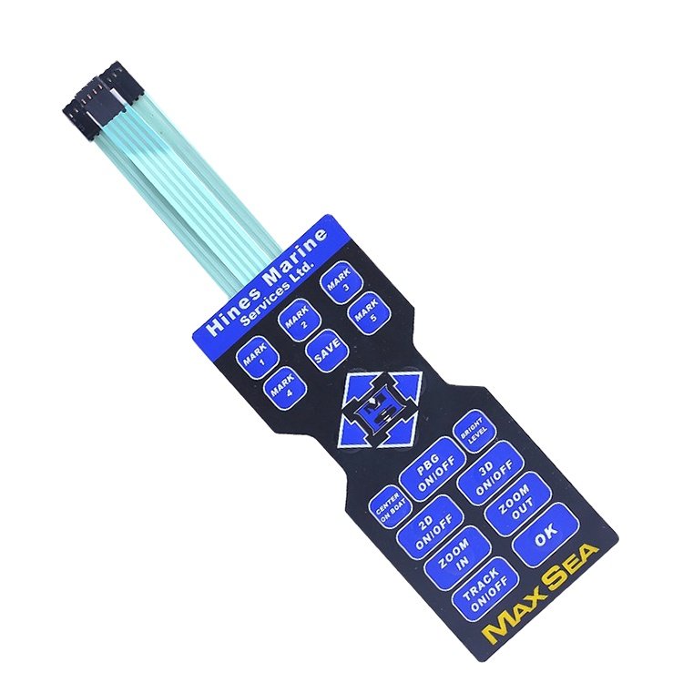 factory direct racing led grow backlight membrane light switch panel