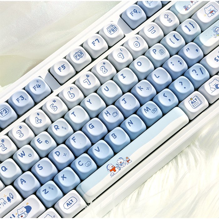 ZUOYA Profile Personality Keycaps for Mechanical Keyboard Gaming PBT for MX Switches Keycap Custom GMK67 87