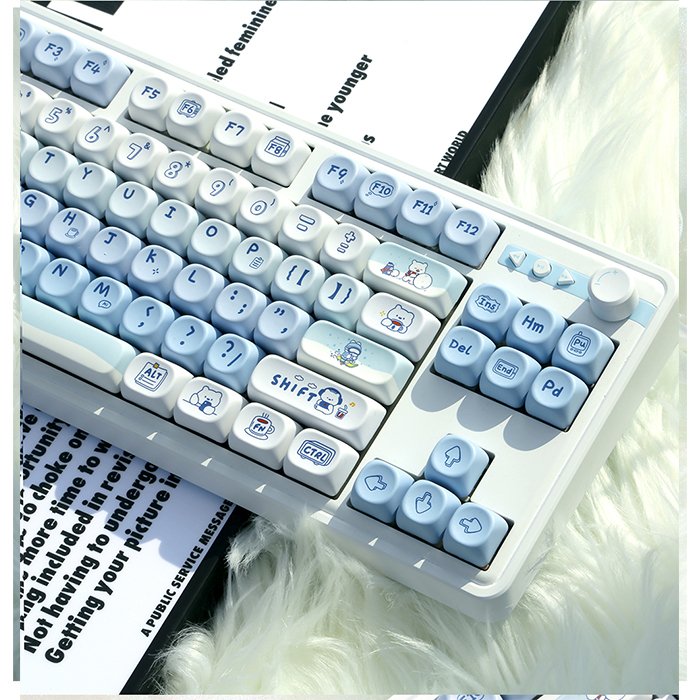 ZUOYA Profile Personality Keycaps for Mechanical Keyboard Gaming PBT for MX Switches Keycap Custom GMK67 87