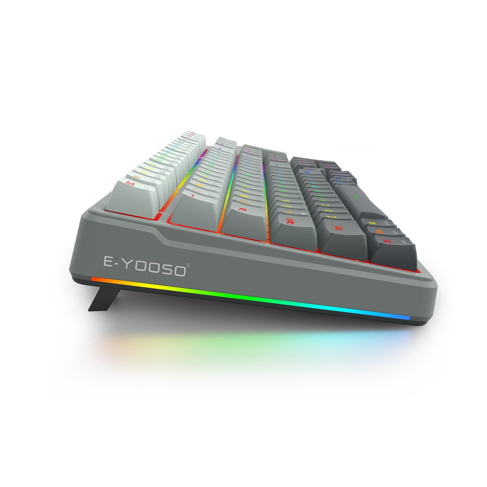 New Arrival Customized Switch 3-modes Gasket Hot Swappable RGB Backlight Wireless Mechanical Gaming Keyboard For Gamer