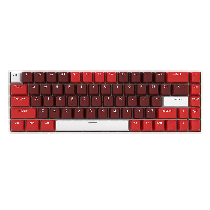 Custom Mini68 RGB Game Keyboard Three-Mode Wireless Hot Plug Switch Mechanical Keyboard for Gaming