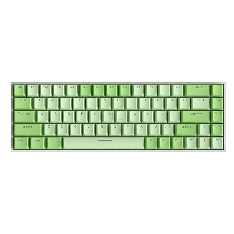Custom Mini68 RGB Game Keyboard Three-Mode Wireless Hot Plug Switch Mechanical Keyboard for Gaming