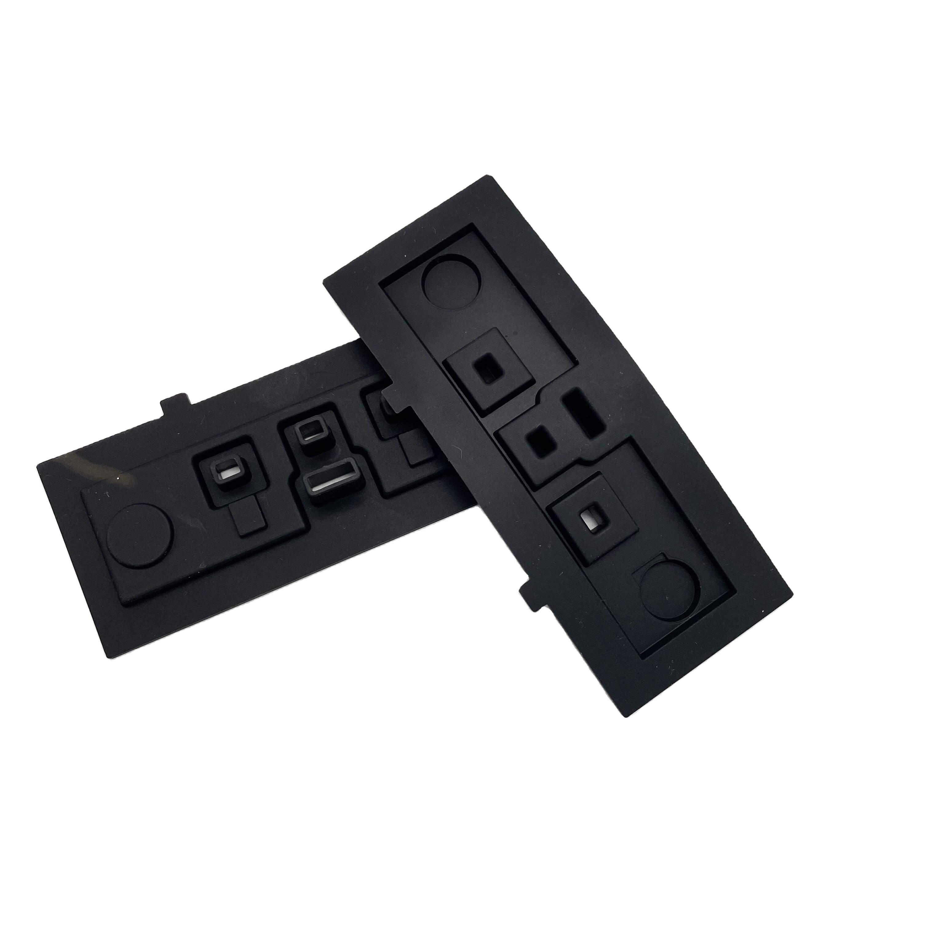 Drawing design Waterproof Conductive Carbon Pill Switch Push Button Custom molded silicone rubber keyboard parts