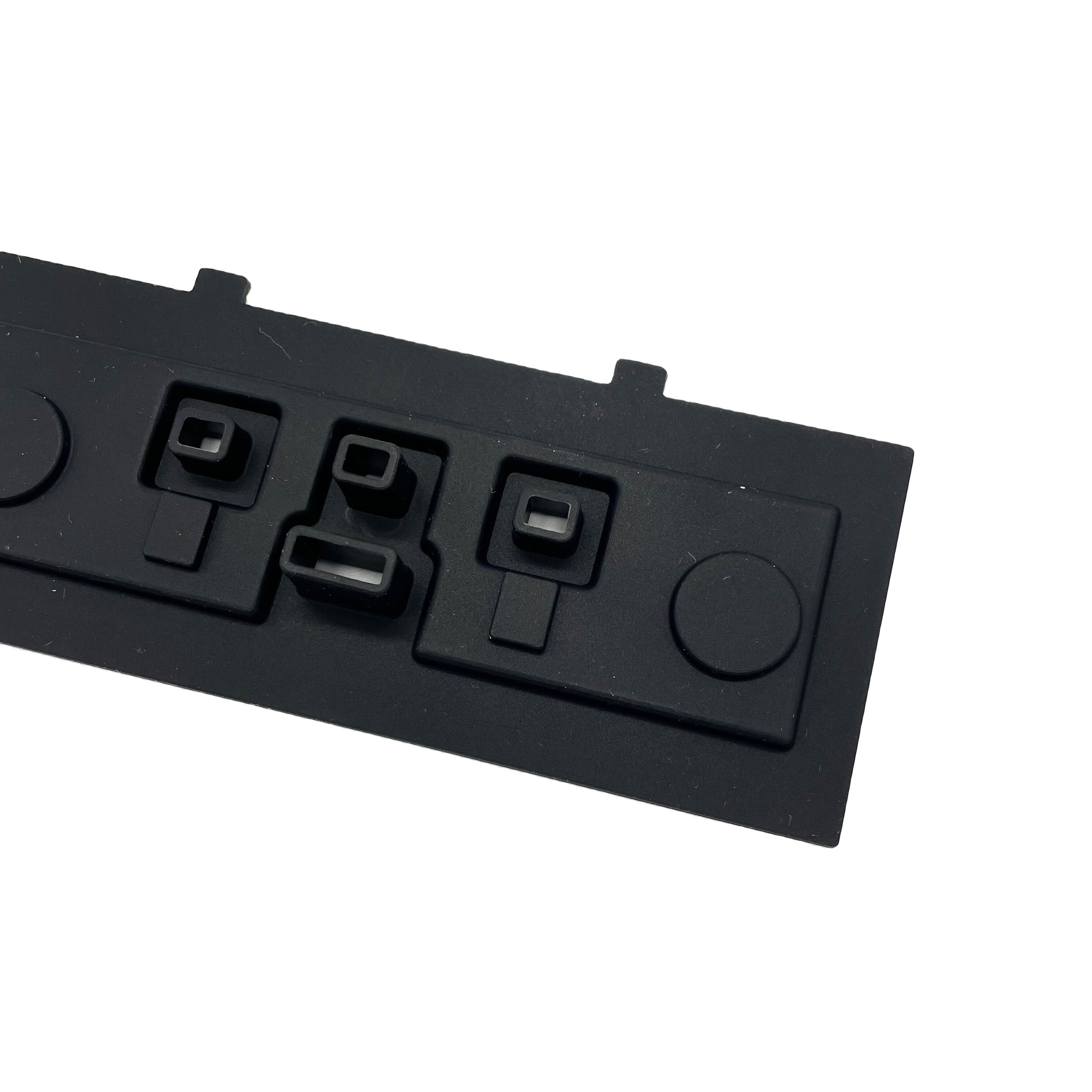Drawing design Waterproof Conductive Carbon Pill Switch Push Button Custom molded silicone rubber keyboard parts