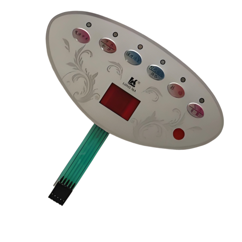 Custom Tactile Membrane Switch Panel Silicone Rubber Button Material for Telecommunication Equipment Membrane Keypad Keyboard