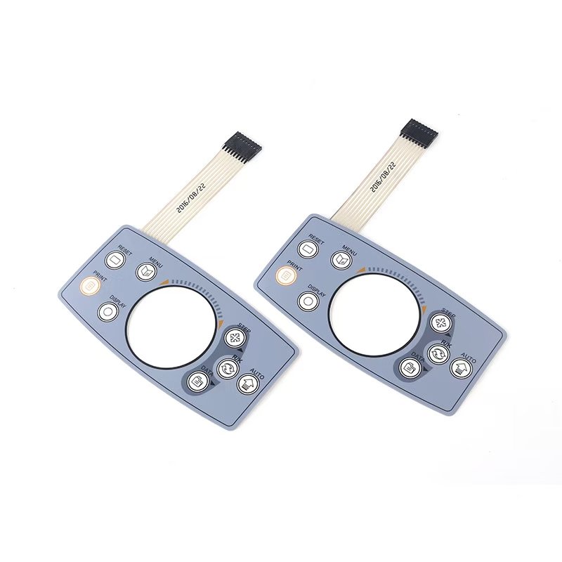 Custom Tactile Membrane Switch Panel Silicone Rubber Button Material for Telecommunication Equipment Membrane Keypad Keyboard