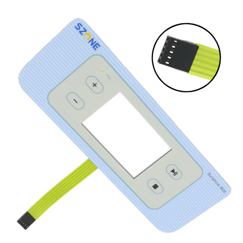 Custom Tactile Membrane Switch Panel Silicone Rubber Button Material for Telecommunication Equipment Membrane Keypad Keyboard