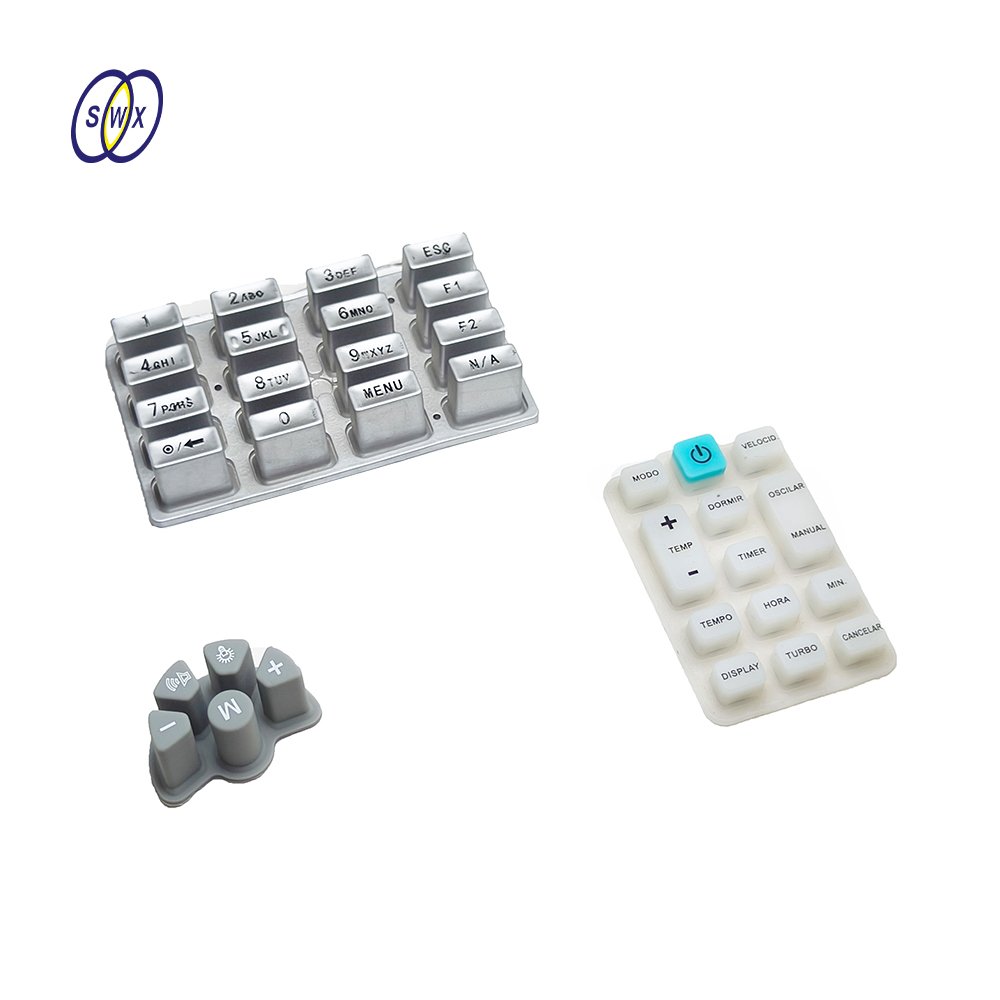 Custom Push Buttons Electronic Keypad Silicone button 4x4 Rubber Keyboard Membrane Switch Keyboard