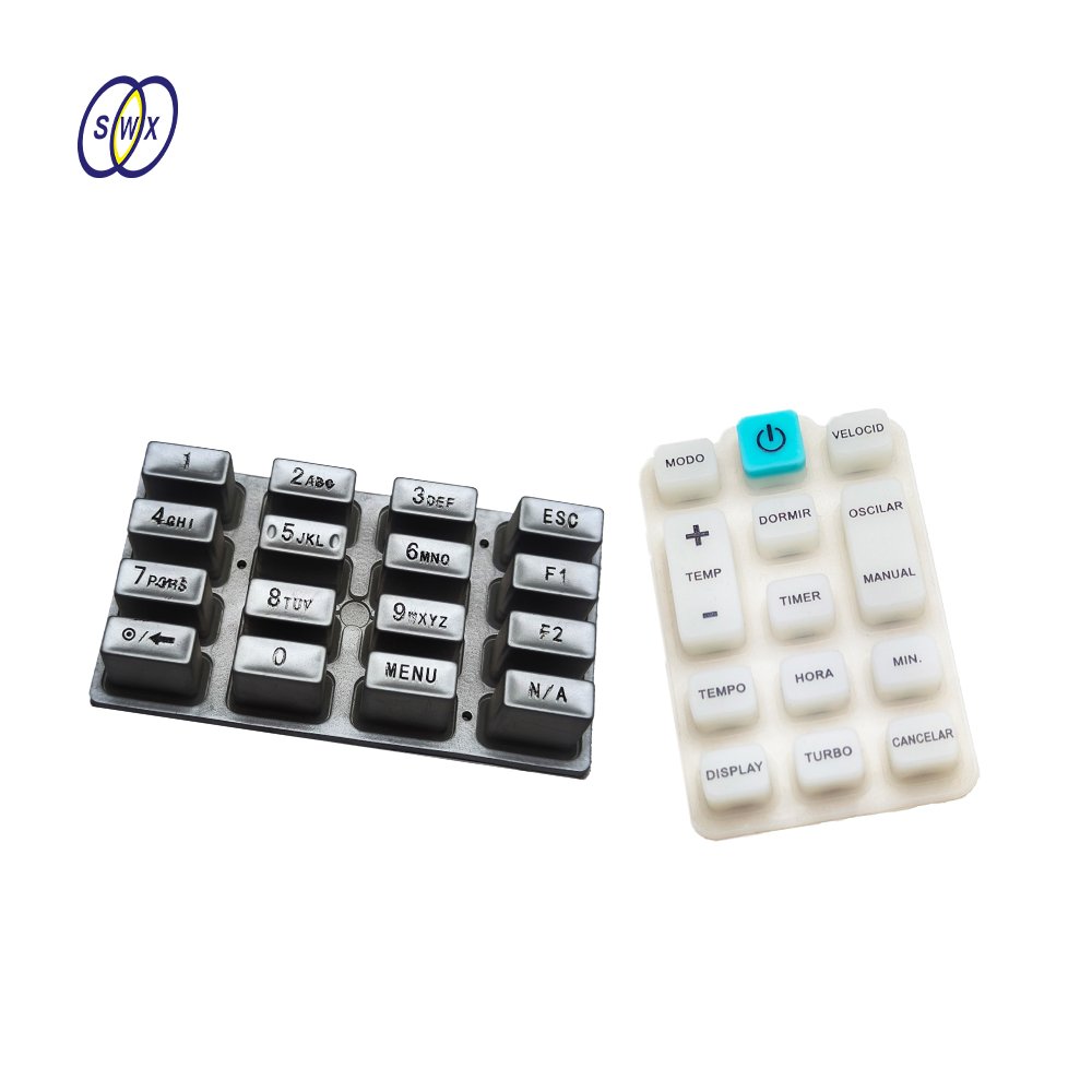 Custom Push Buttons Electronic Keypad Silicone button 4x4 Rubber Keyboard Membrane Switch Keyboard