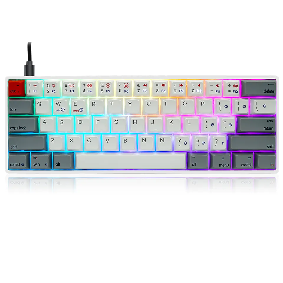 Skyloong China Wholesale Mechanical Keyboard With Switches Gateron Keyboard Super Gaming 60 Percent Mechanical Keyboard