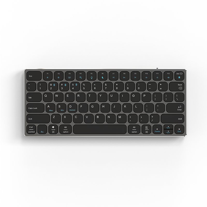 Wholesale Price Sealed Silicone Keyboard Wireless And Flexible For Multi-Device Switching